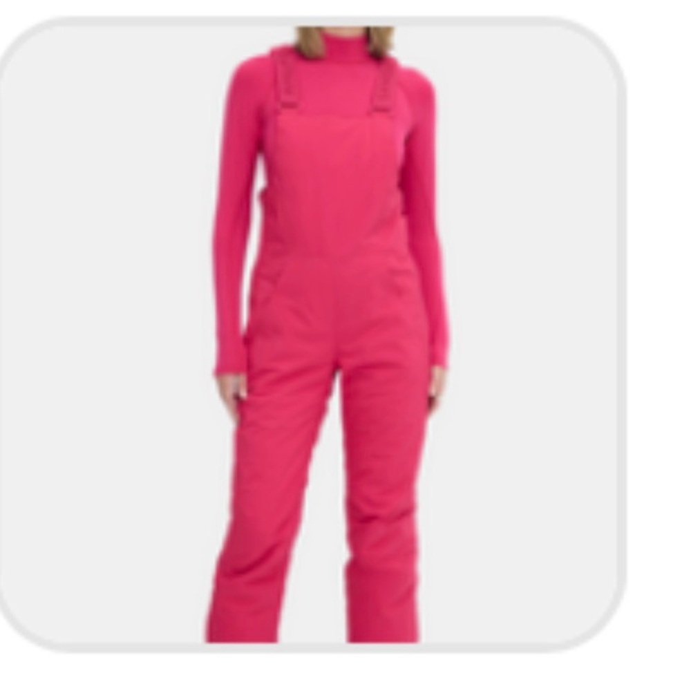 NWT Halfdays Carson Bib Pants -Rhubarb